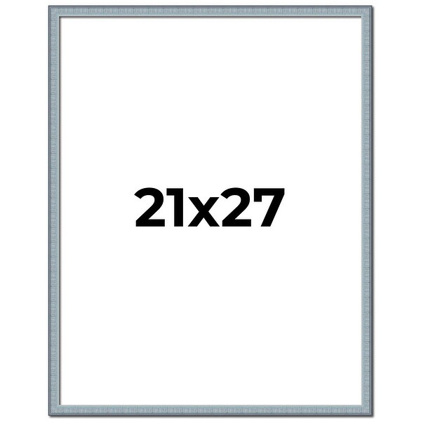 フォトフレーム Photo frame 21x27 Frame Rustic Sky Blue Solid Wood Picture Frame | 0.75 Inch